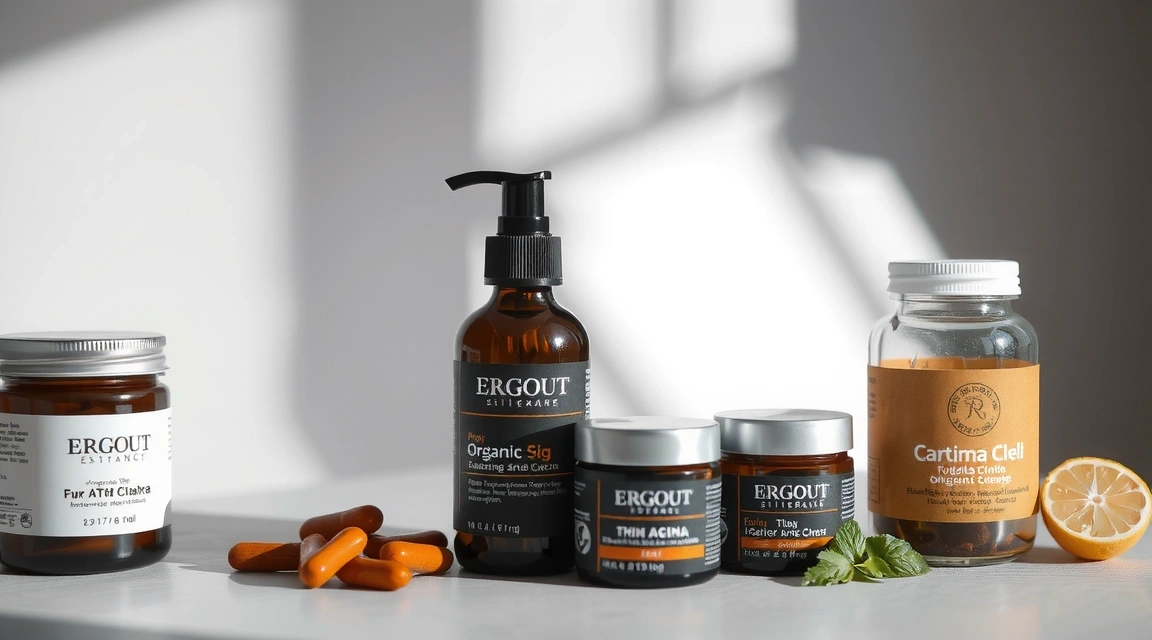 Focus & Clarity Extract organic bottle with botanical elements